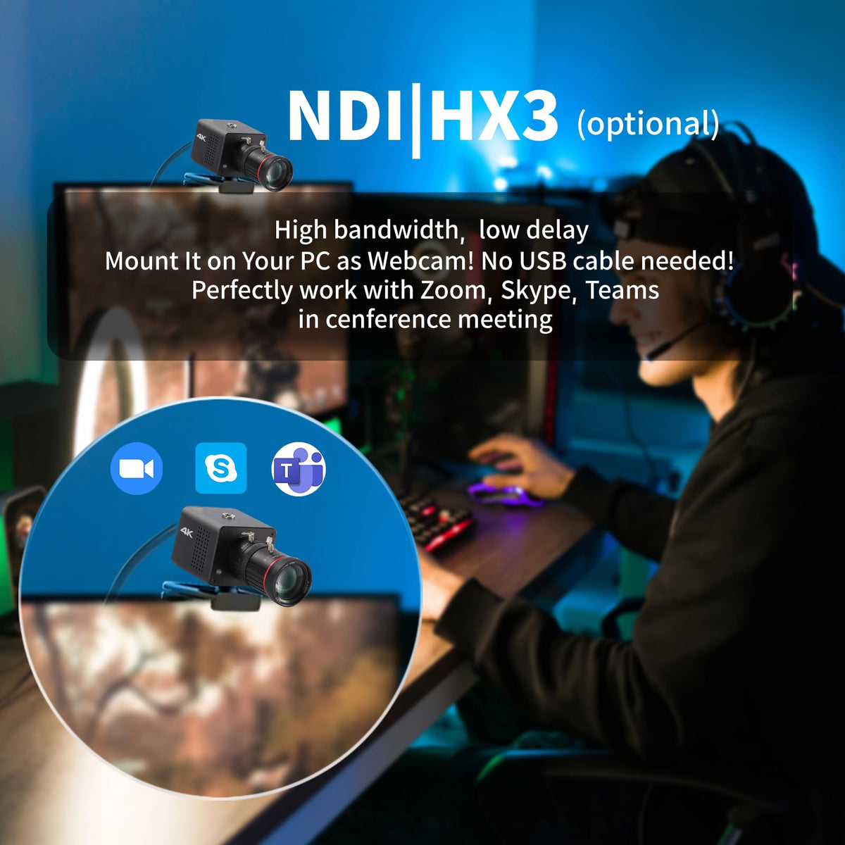 HDMI and SDI outputs on Zowietek box camera for instant pro gear compatibility