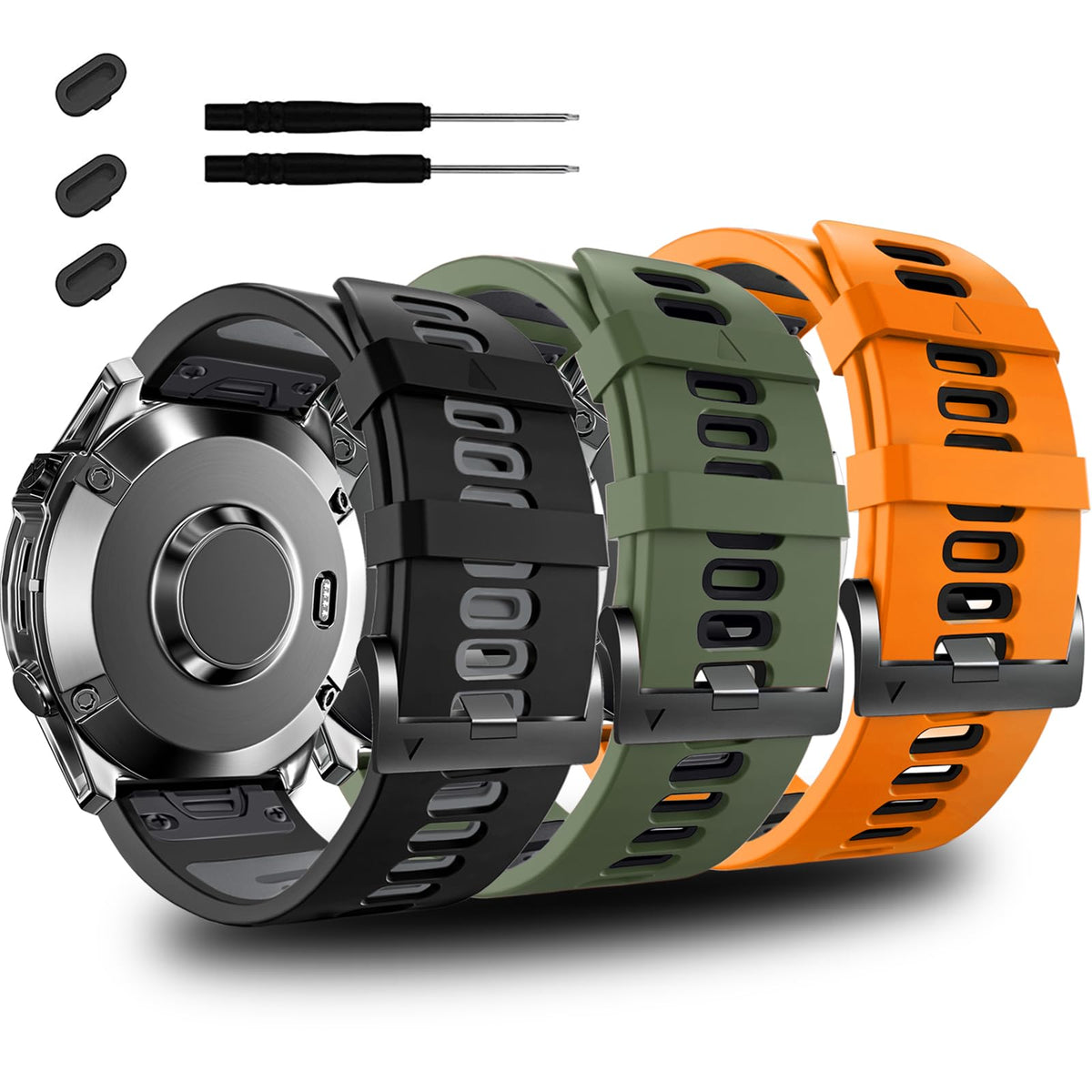ZPJPPLX 26mm band compatible with Garmin Fenix and Tactix series