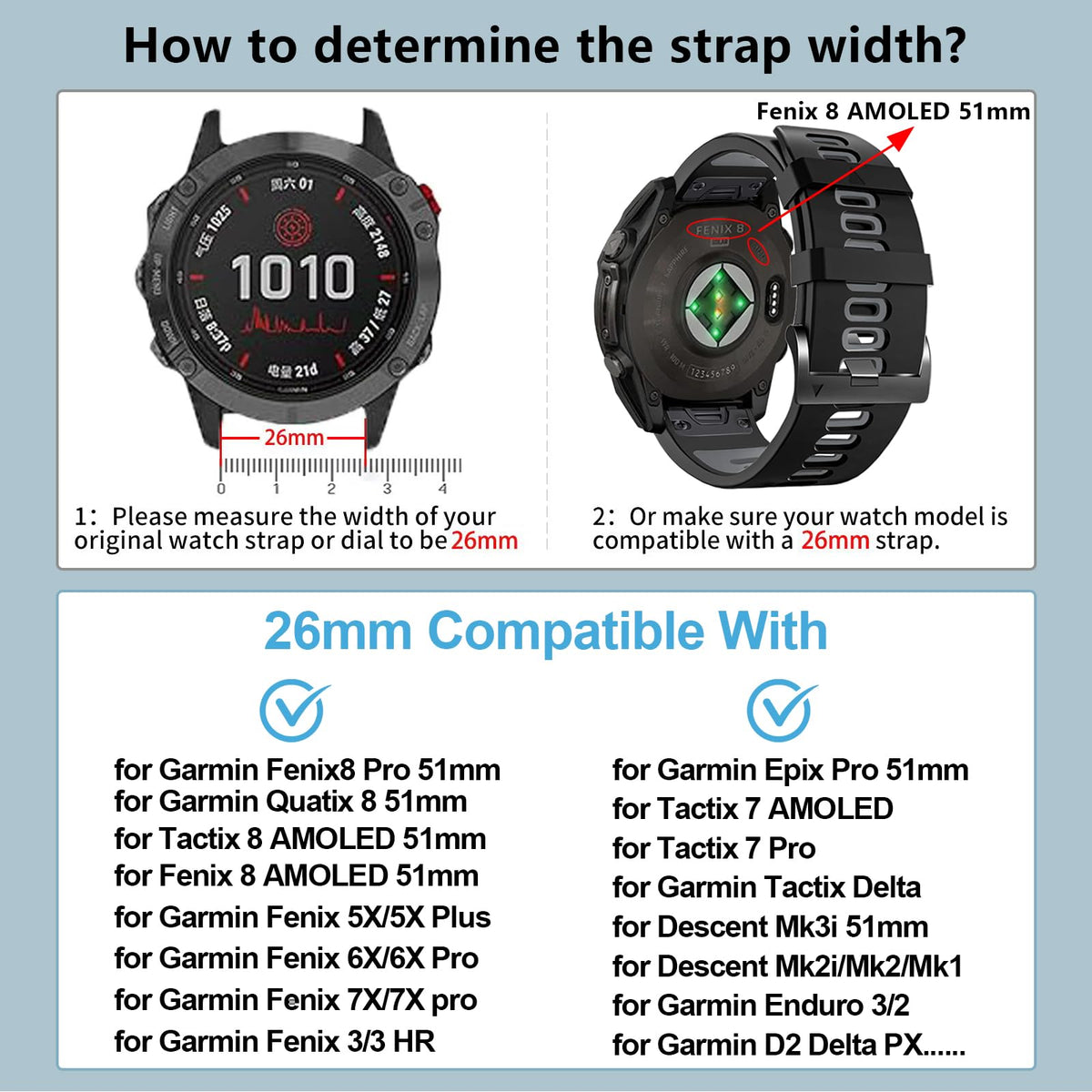 ZPJPPLX easy-fit band with quick-release connectors for easy swapping