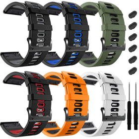 ZPJPPLX 26mm easy-fit watch band in soft silicone for everyday wear.