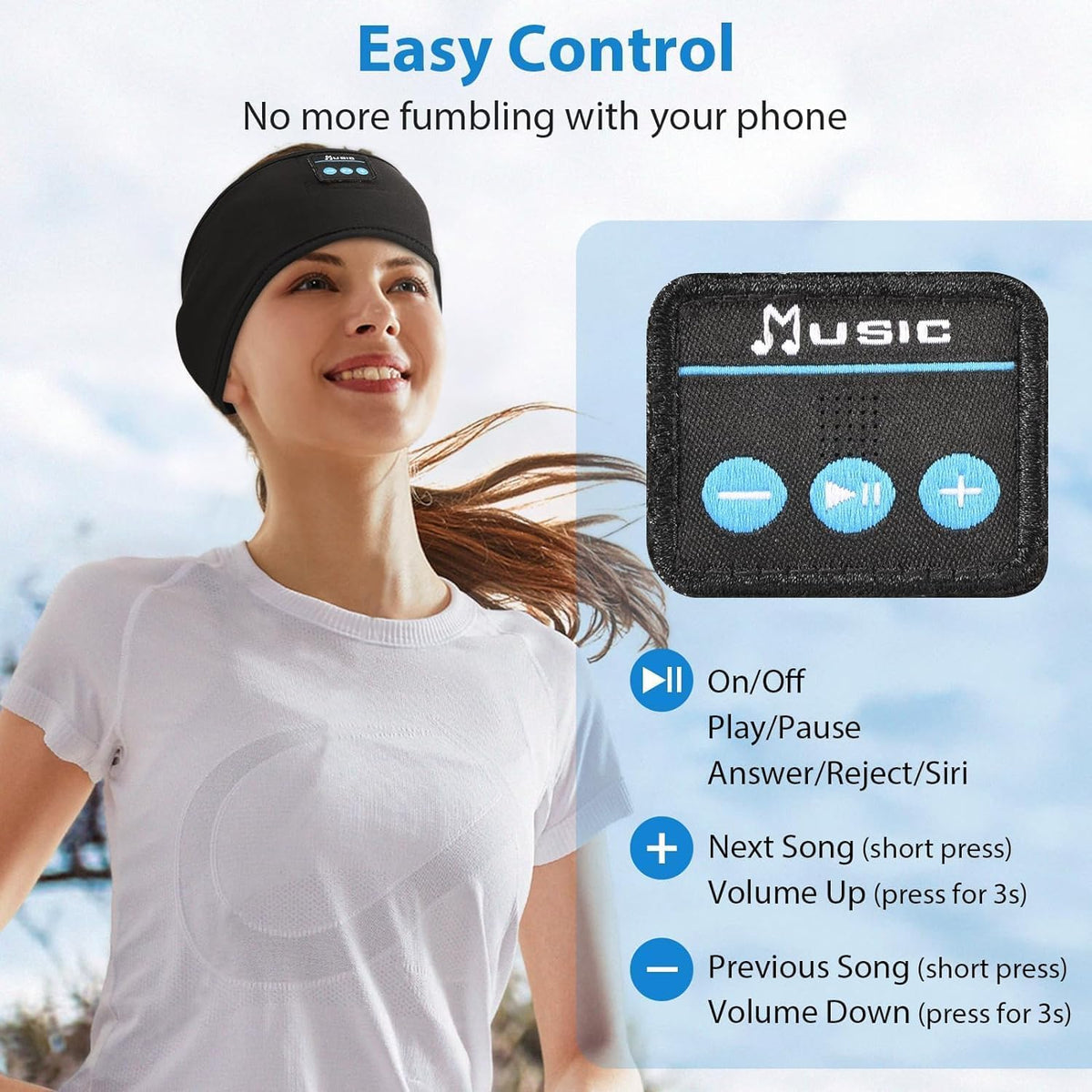 ZRUHIG breathable fabric keeps you dry during workouts and travel.