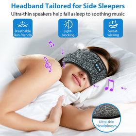 ZRUHIG breathable fabric headband keeps you cool during long wear.