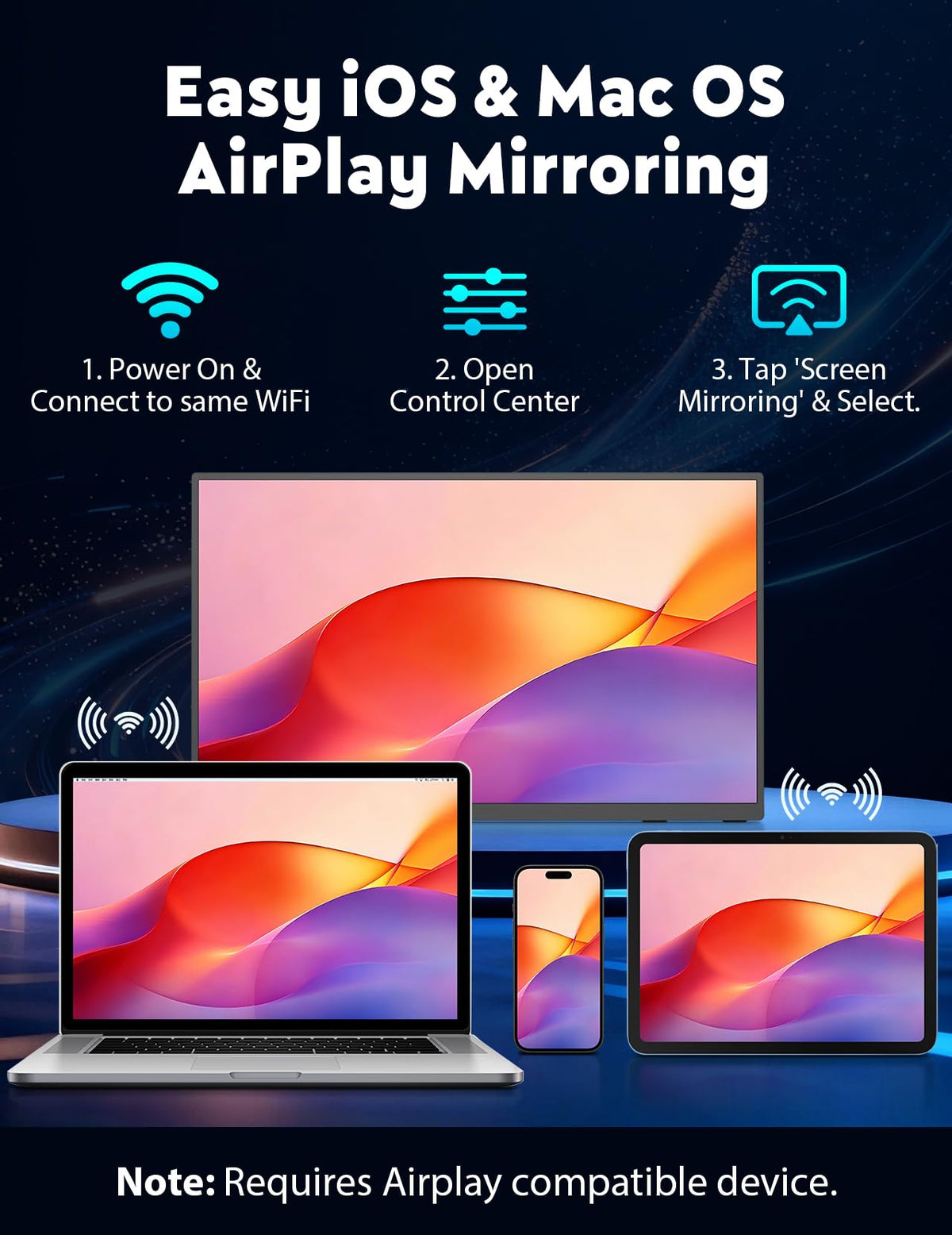 ZSCMALLS 60Hz FreeSync monitor with built-in speakers and a 3.5mm jack.