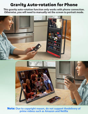 ZSCMALLS built-in adjustable stand for comfortable setup