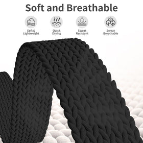 Zspoly magnetic clasp band closeup showing secure closure