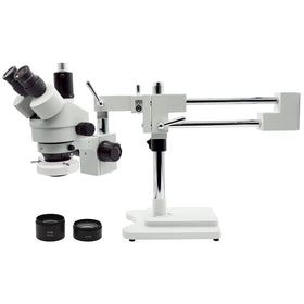ZTEEERS trinocular head view for versatile imaging and camera connection.