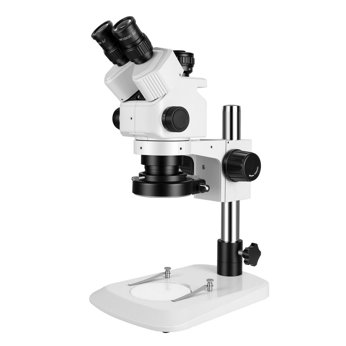 ZTEEERS trinocular head enables viewing with camera attachment for documentation.