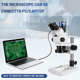 ZTEEERS WF10X eyepieces provide clear eye relief for extended observation.