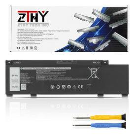 ZTHY battery front label showing model and compatibility for accurate replacement