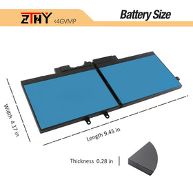 ZTHY 4GVMP packaging and warranty card displaying included 12-month replacement benefit