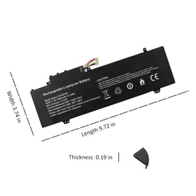 ZTHY 5376275P battery in charging cradle illustrating wake-up cycle steps