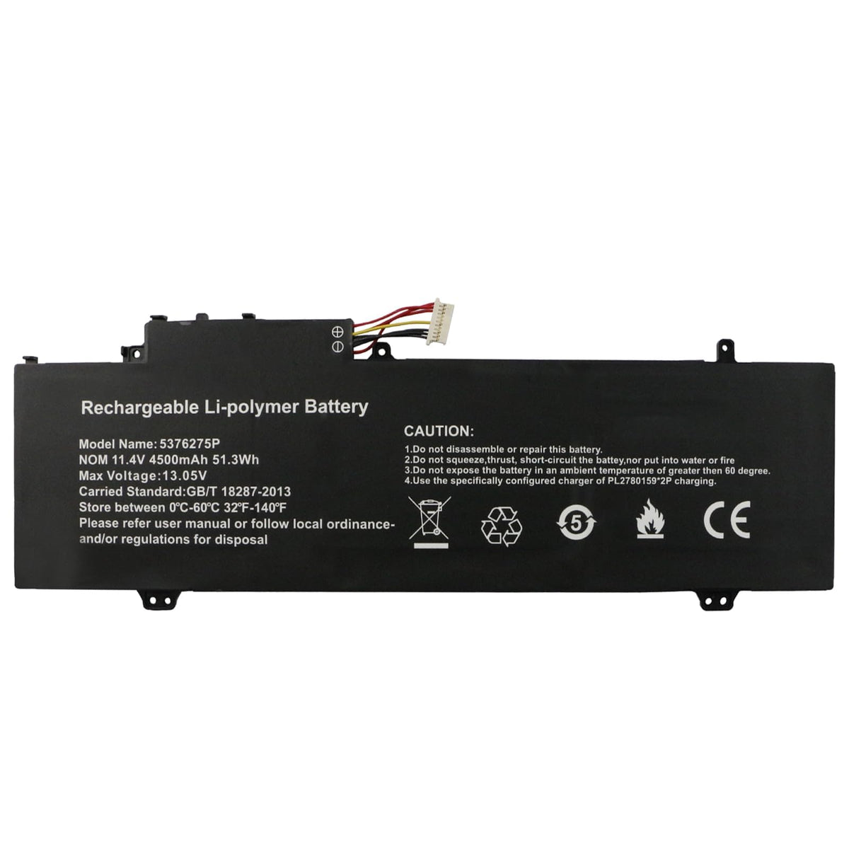 ZTHY 5376275P Gateway battery replacement part in retail packaging ready for installation