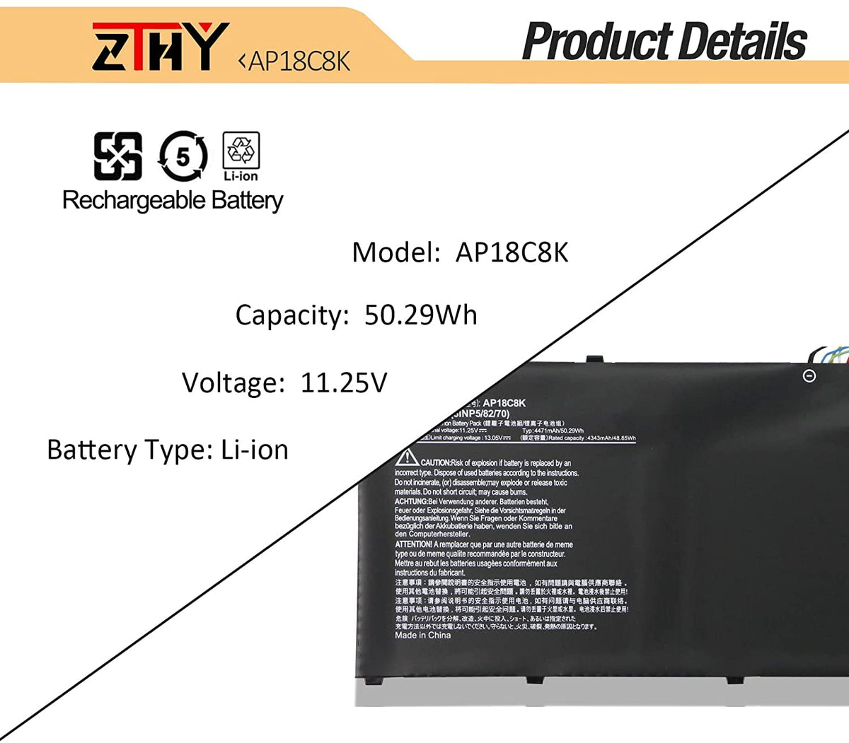 ZTHY connector detail demonstrating precise fit and reliable contact