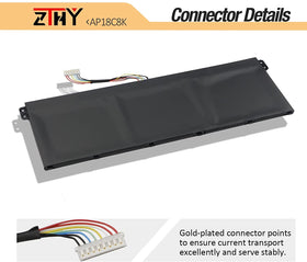 ZTHY battery installed in Acer laptop restoring usable runtime