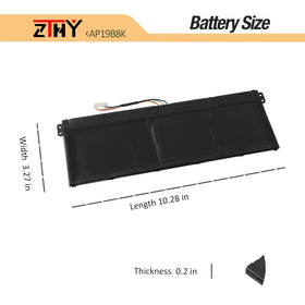 ZTHY battery on a workstation showing ready-to-use power restoration benefit