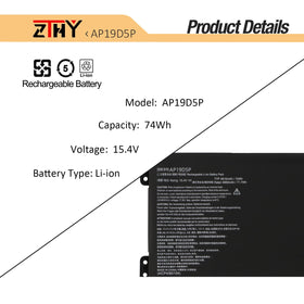 ZTHY label and specification close-up for easy verification benefit