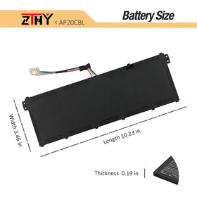 ZTHY battery with tools in a lifestyle shot illustrating safe DIY replacement benefit