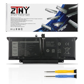 ZTHY battery front view showing shape and mounting for easy replacement