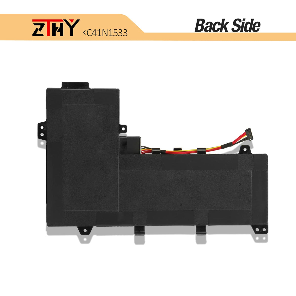 ZTHY battery edge and texture closeup — shows build quality and fit accuracy