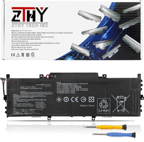 ZTHY front view of replacement battery showing clean casing and fit