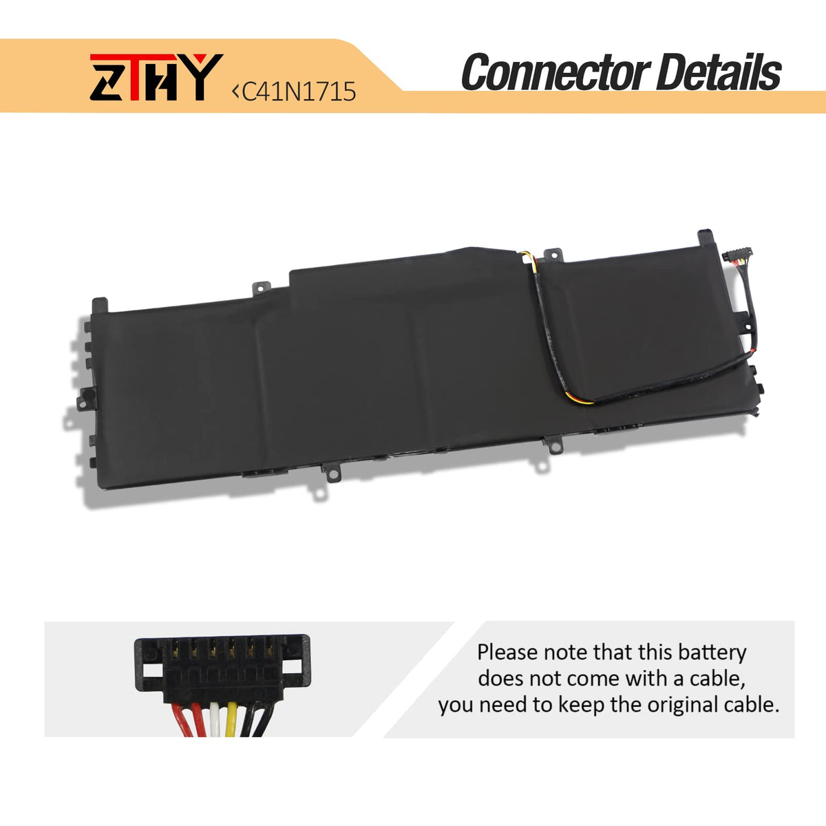 ZTHY label detailing voltage capacity and certifications for user confidence