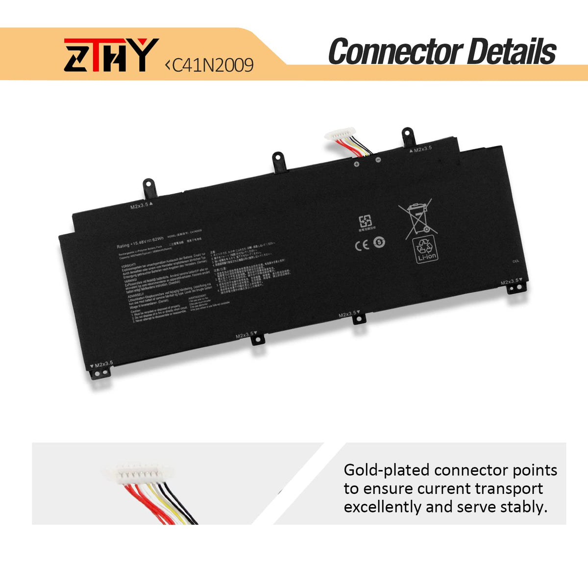ZTHY installed in Asus ROG Flow X13 restoring battery life during use