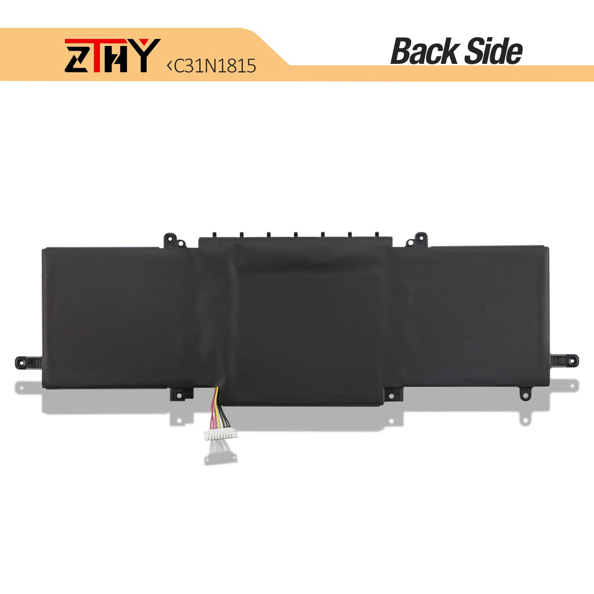 ZTHY product graphic highlighting 50Wh 11.55V capacity for dependable runtime
