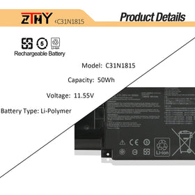 ZTHY battery connector detail showing secure contacts for safe installation