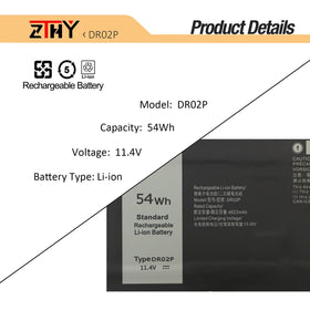 ZTHY label with specs for quick model verification and correct fit benefit