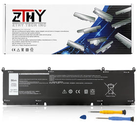 ZTHY front view of battery pack showing model label and fit benefits