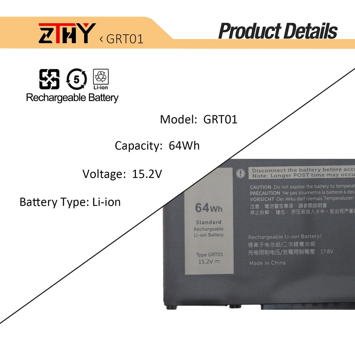 ZTHY connector close-up revealing contact pins and secure interface benefit