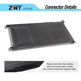 ZTHY JPFMR battery packaging and labeling indicates safety ready replacement