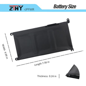 ZTHY JPFMR replacement for Dell Chromebook 5593 provides reliable energy for longer sessions