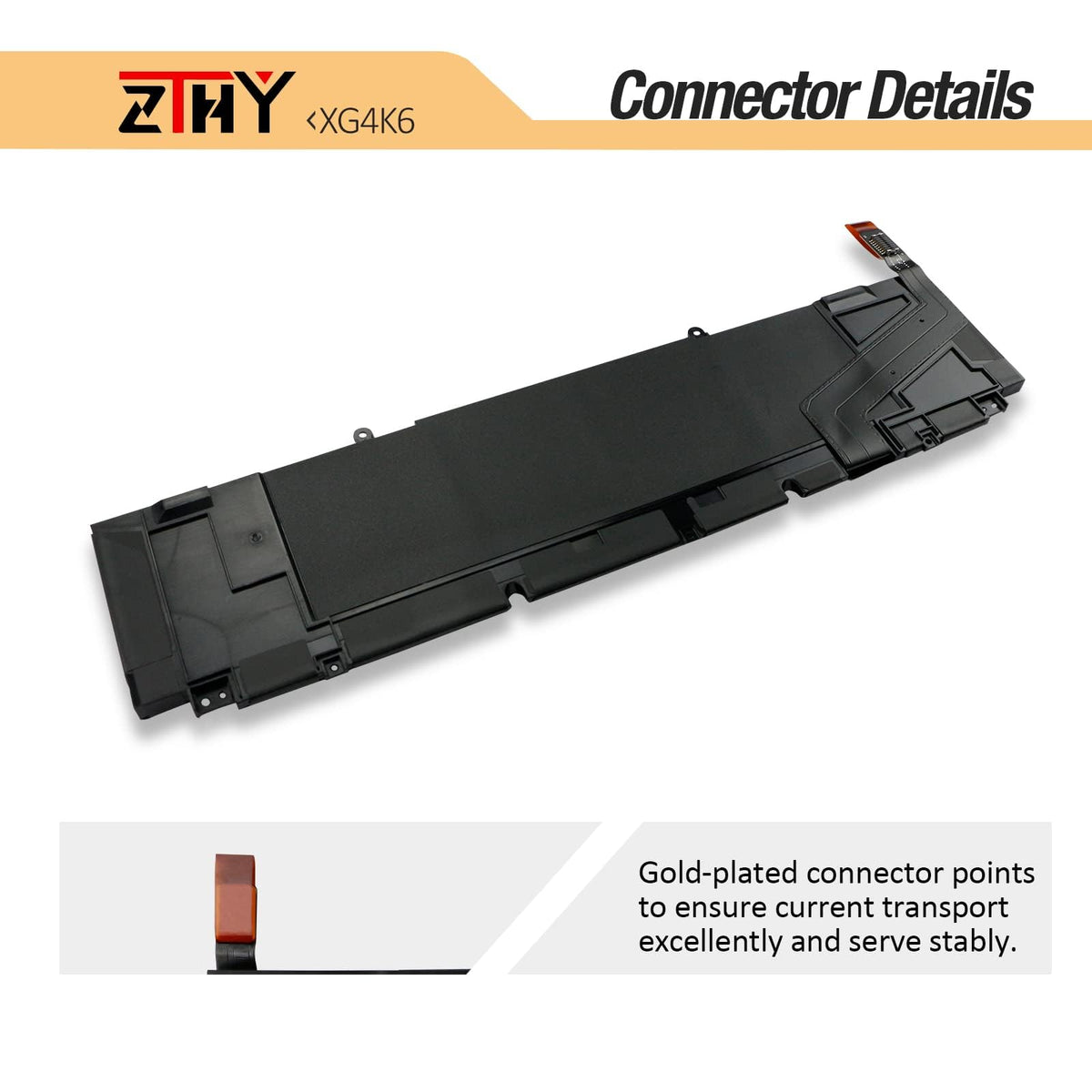 ZTHY installed inside Dell XPS 17 showing seamless replacement benefit