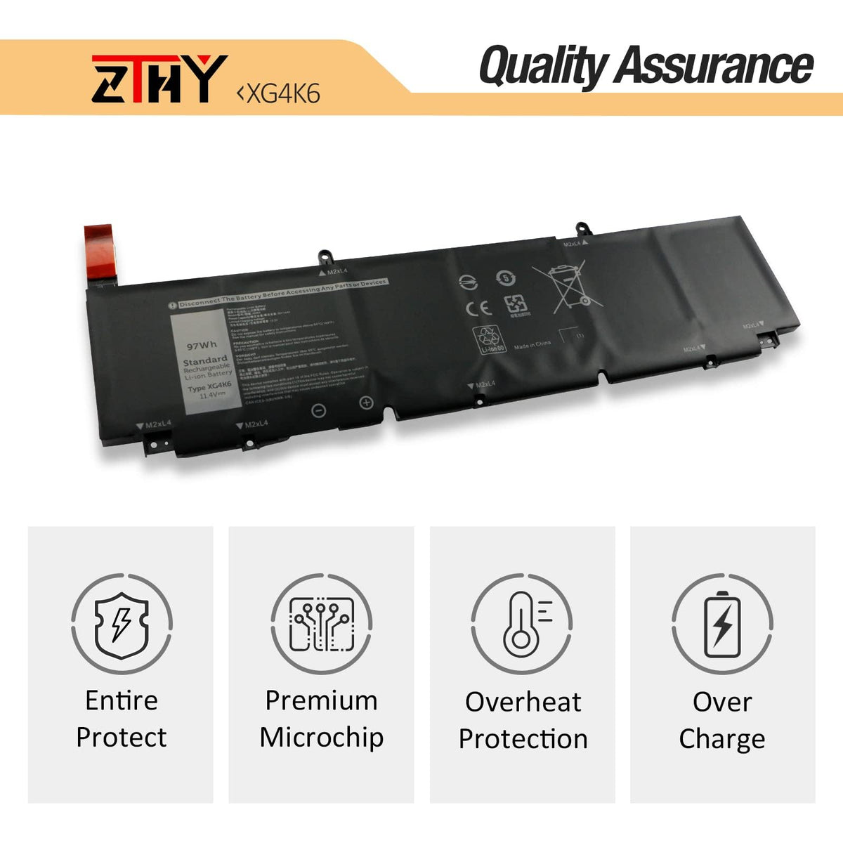 ZTHY next to ruler illustrating compact dimensions for easy fit benefit