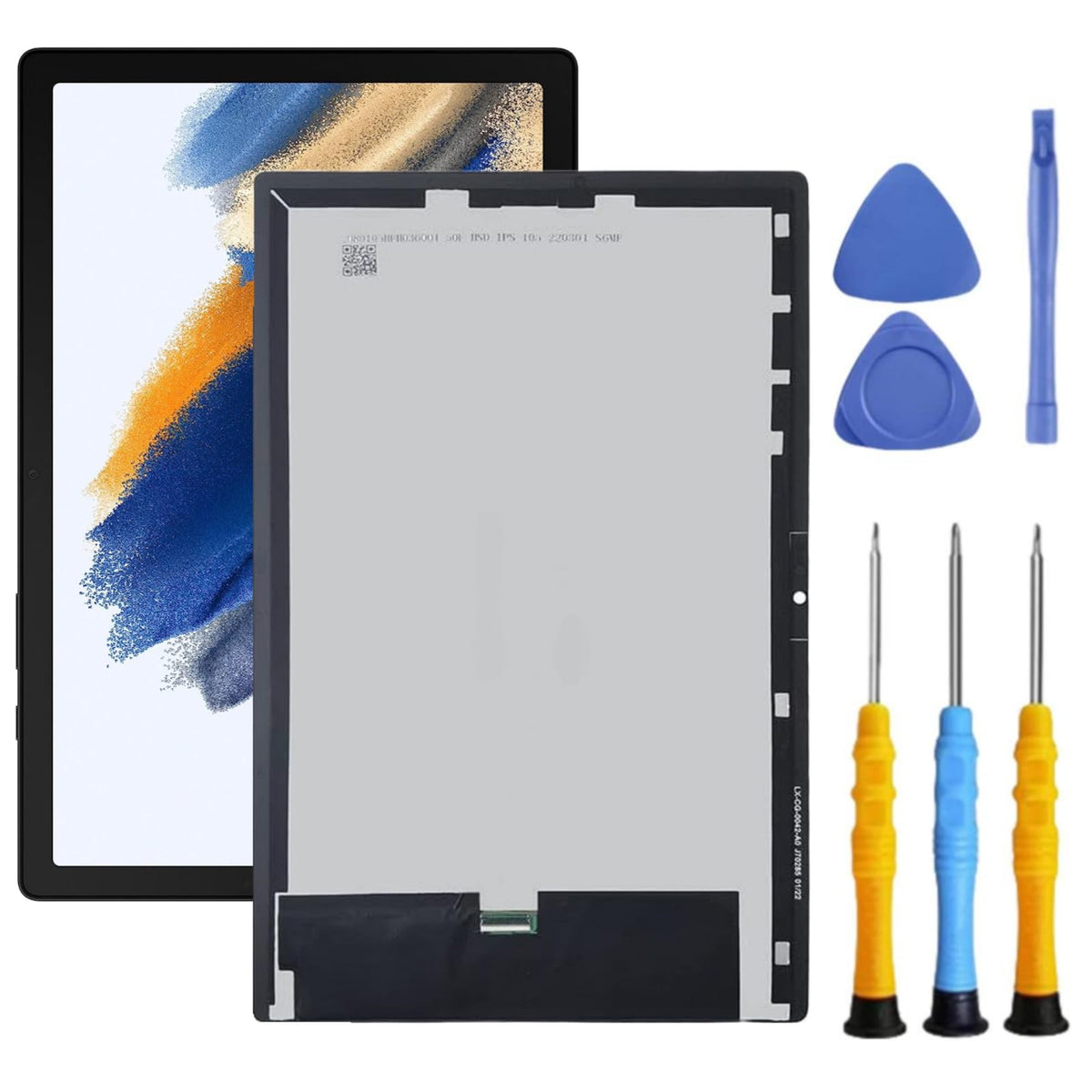 ZTOOYO Tab A8 screen replacement with LCD digitizer for a 10.5 inch display, restoring touch responsiveness.