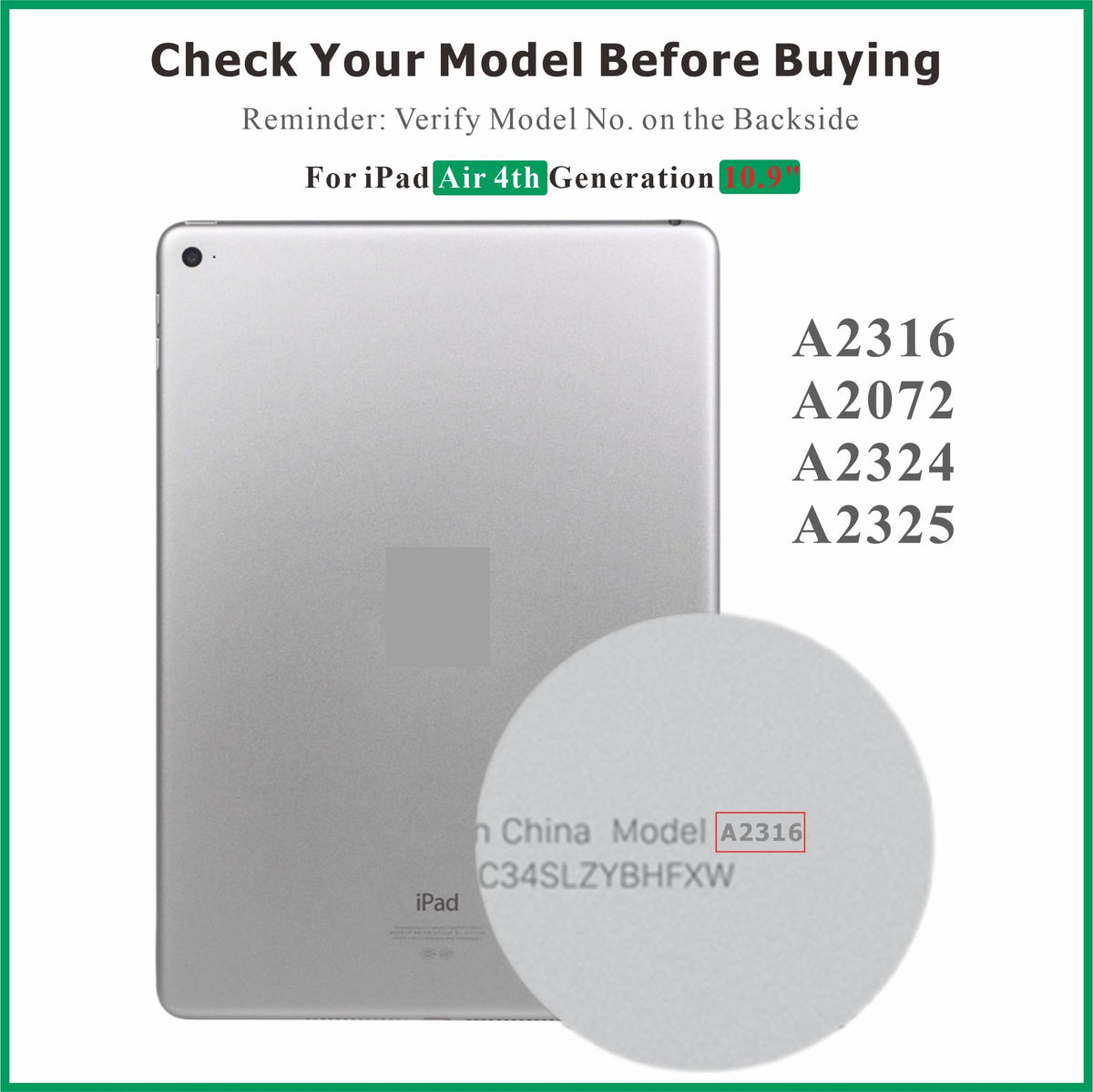 ZTR iPad Air 4 full-assembly kit with tools