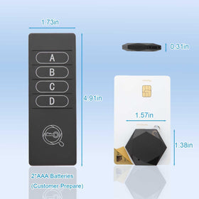 ZTSAZG remote finder beeps to locate the TV remote clearly.