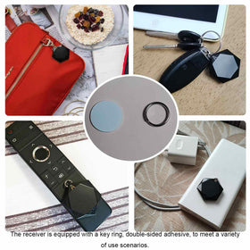ZTSAZG remote finder helps locate purses or bags from 120 feet away.