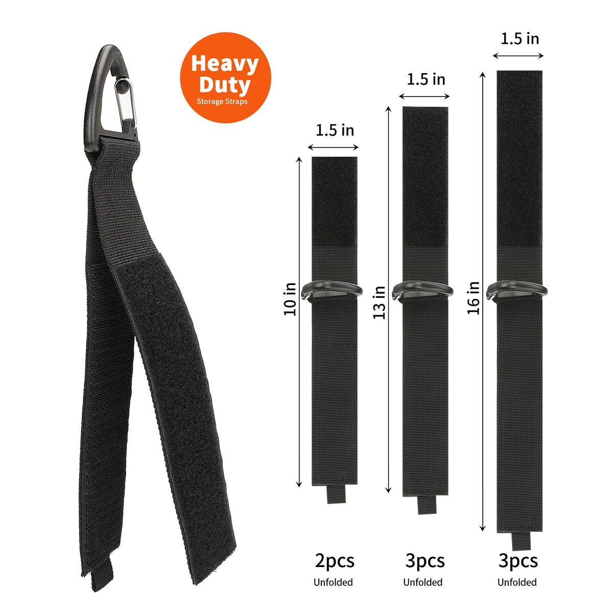 ZTSXLLIM straps bundle different cords securely and simply.