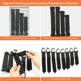ZTSXLLIM 8-pack includes mixed sizes for versatile cord storage.