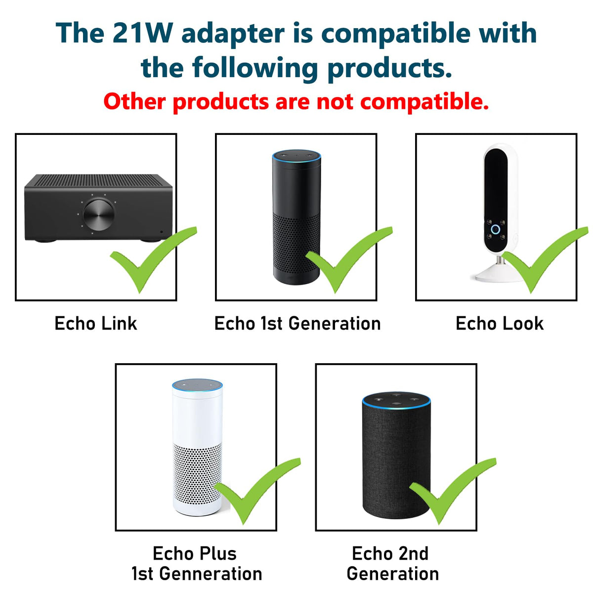 ZTTXL Echo 2nd-gen adapter plugged in for stable power