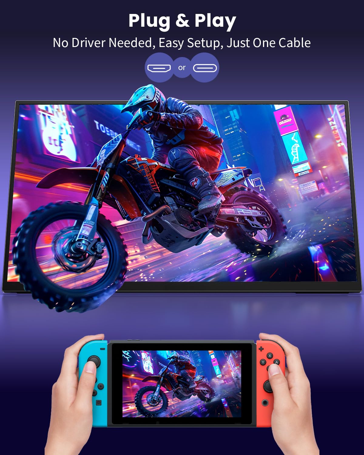 ZUCWO connected to PS4 showing gaming setup with crisp visuals and sound
