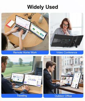 Zumwalt USB-C plug-and-play connection expands your workspace without drivers.
