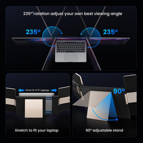 Zumwalt built-in speakers and low blue light for comfortable sessions