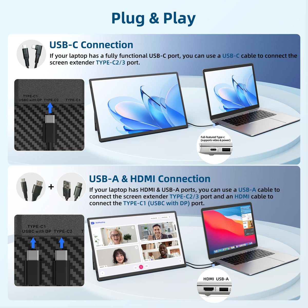 ZUMWALT dual-screen workstation setup enabling multitasking