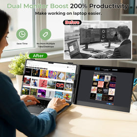 ZUMWALT IPS 1080p color clarity enhances visuals for work