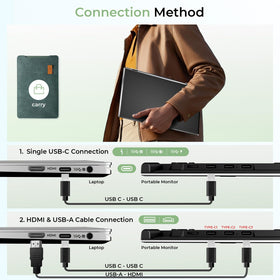 ZUMWALT travel friendly monitor case supports safe transport