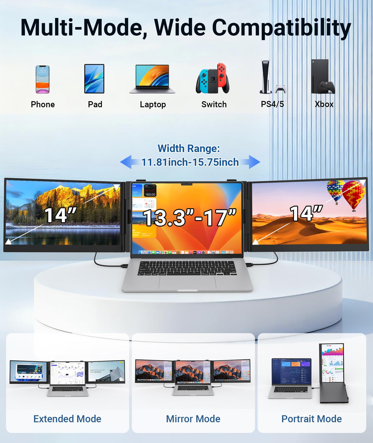 ZUMWALT ideal for video conferencing streaming and on-site work