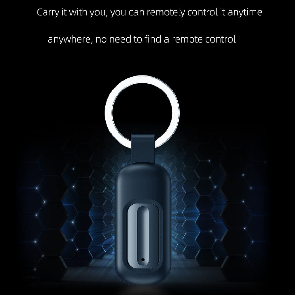 Zunate IR remote controls TV, DVD, and AC with USB Type-C connection.